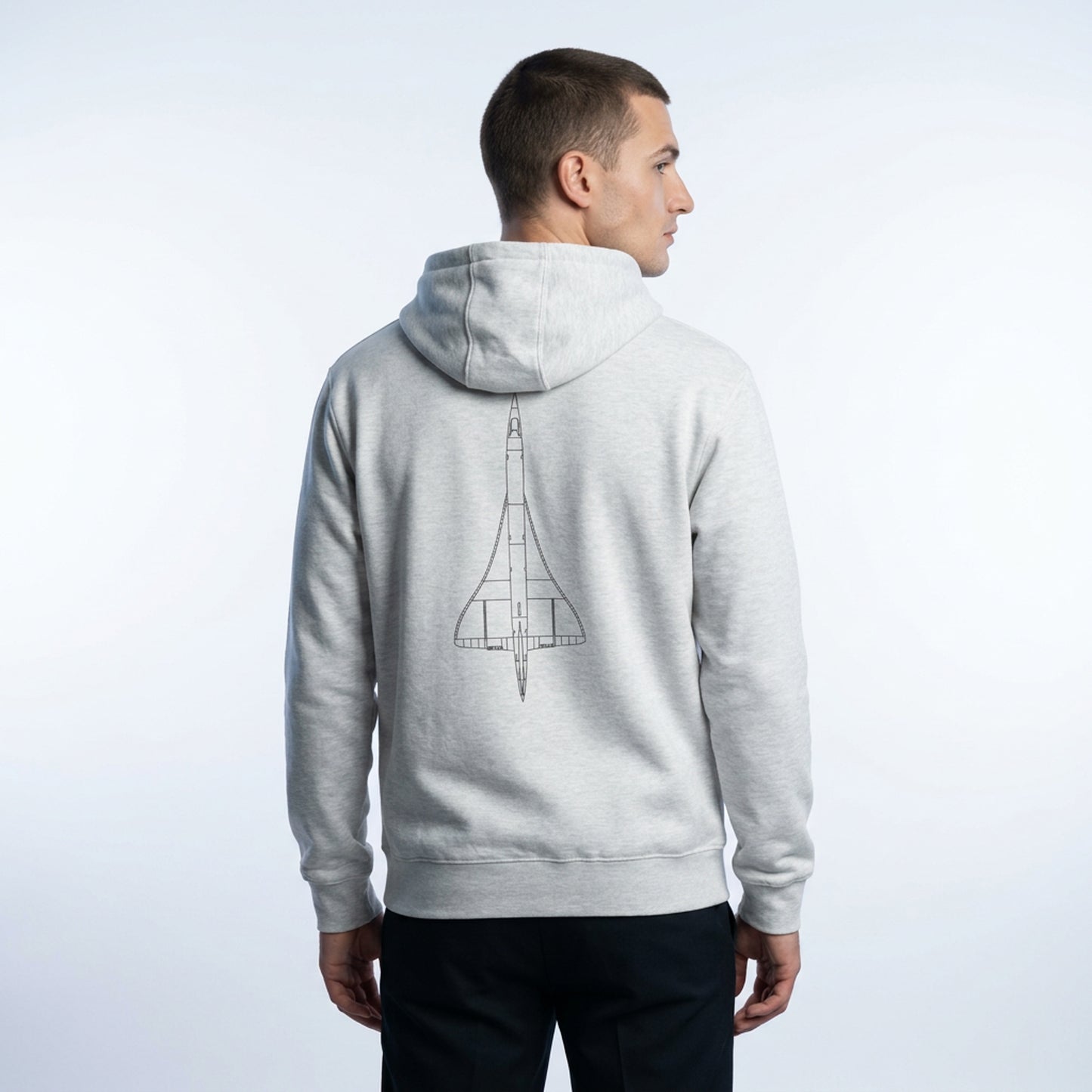 Concorde zip hoodie