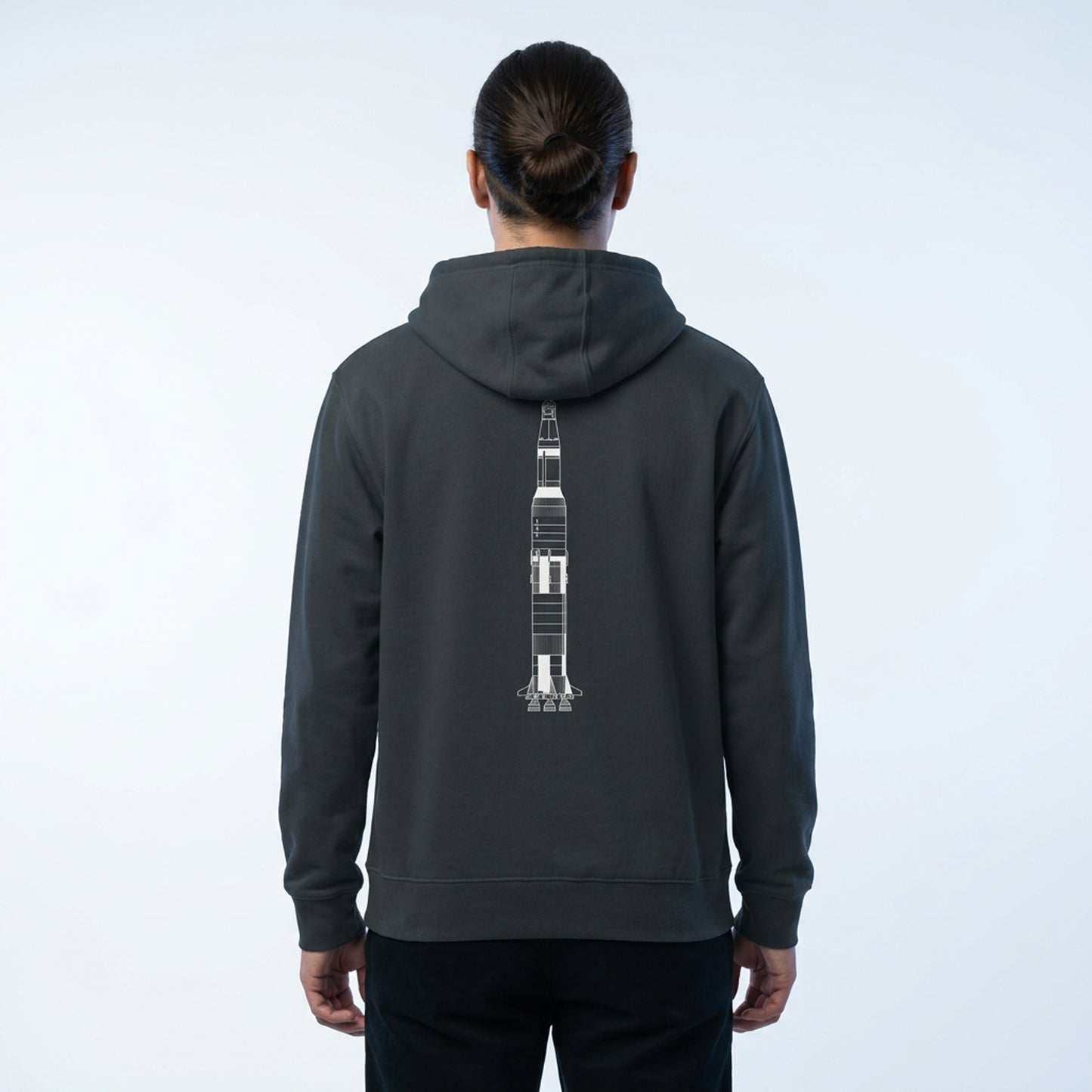 Saturn V zip hoodie