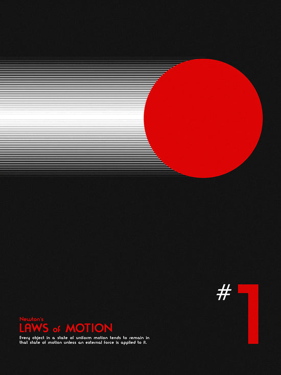 Lawsof Motion Logo Laws of Motion #1 – 2046 Print Shop
