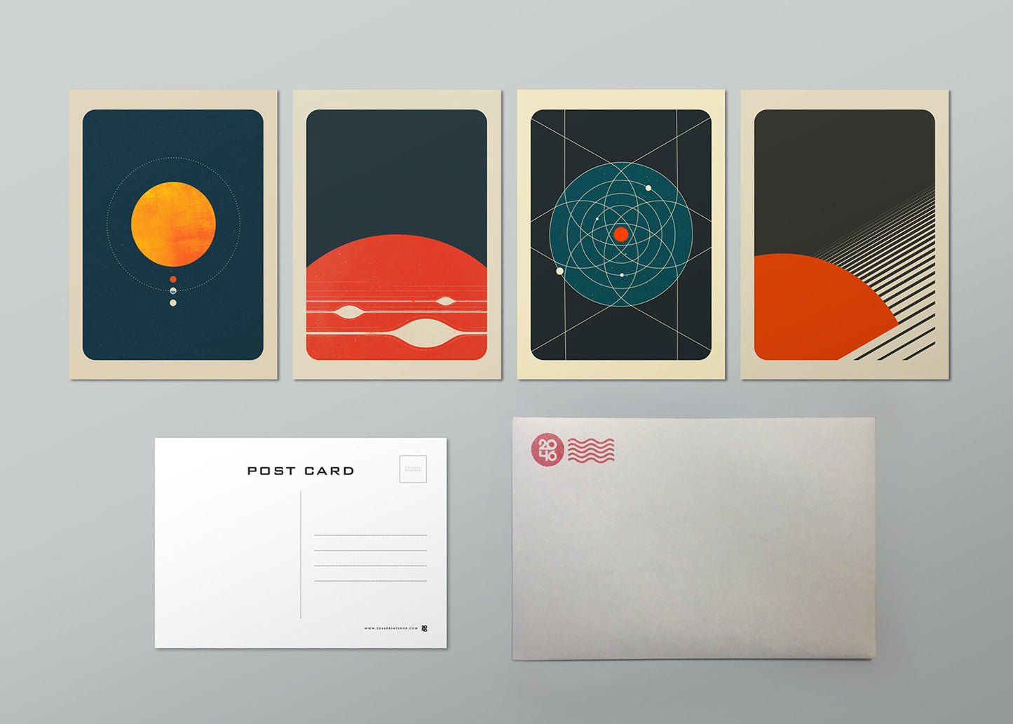 Postcards - Space