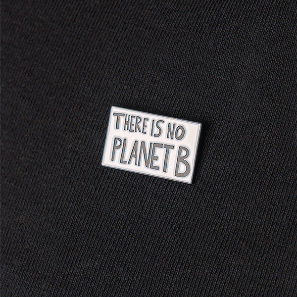 There is No Planet B pin