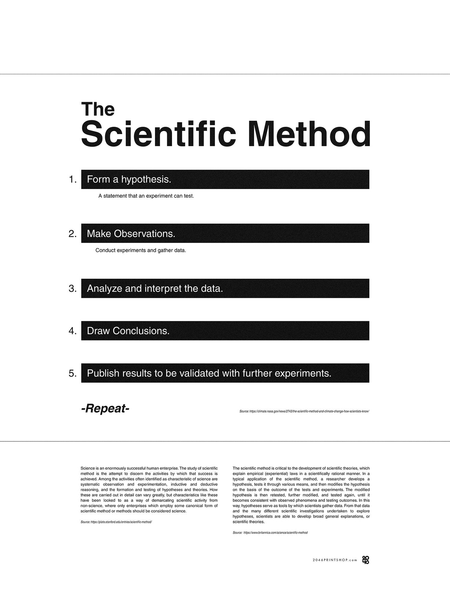 Form A Hypothesis Scientific Method