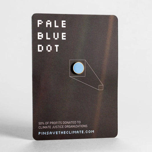 Pale Blue Dot Pin (24k Gold Edition)